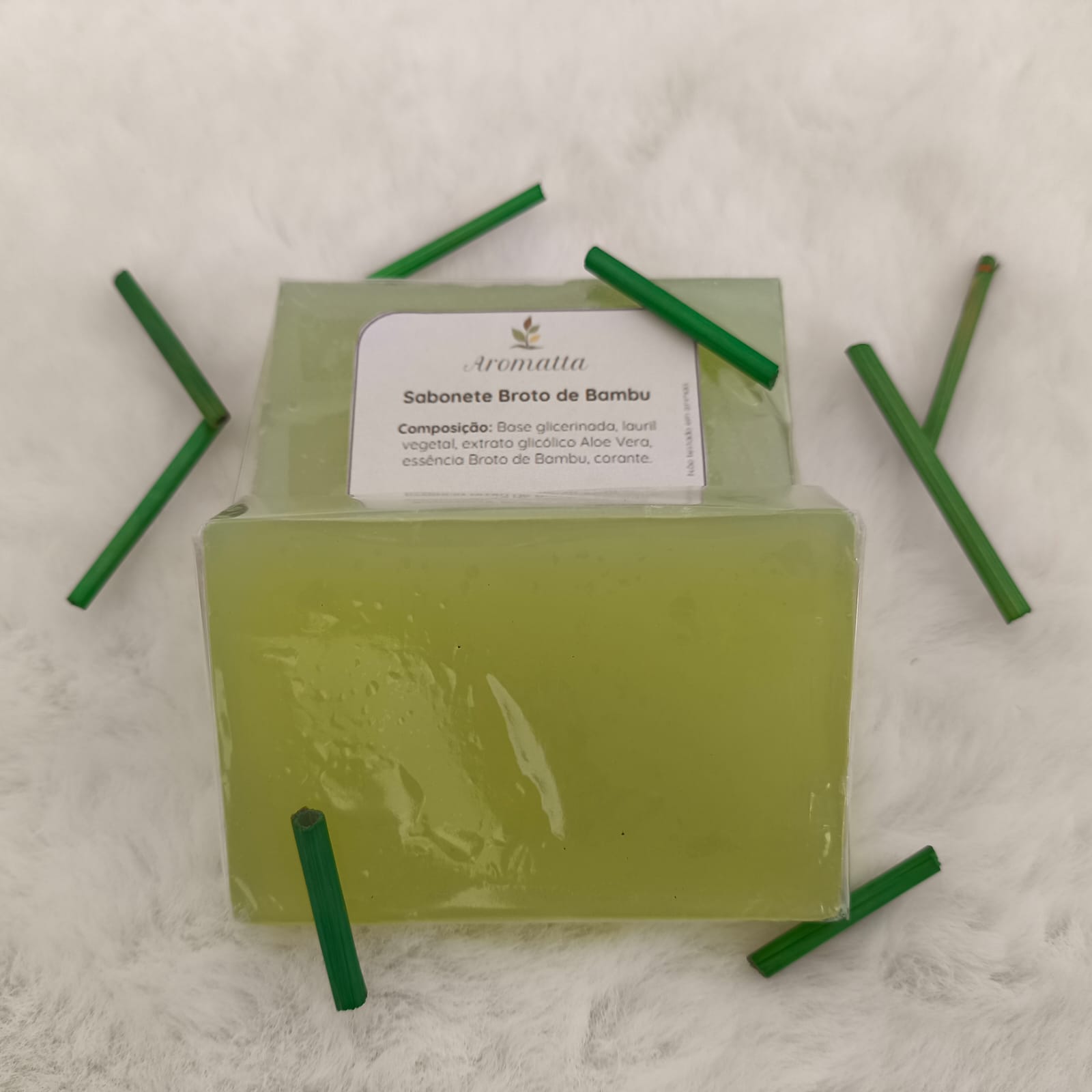 Sabonete de Broto de Bambu
